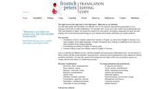 Desktop Screenshot of frostick.de